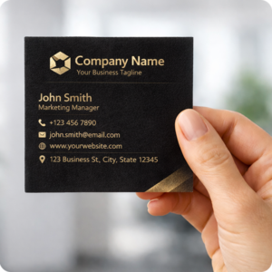 Square Visiting Cards