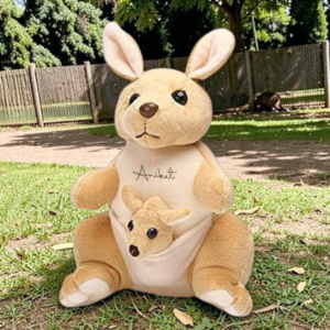 Customized Kangaroo Plush Soft Toy for Kids | 30cm Gift