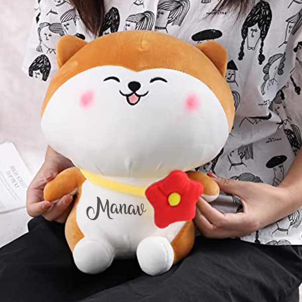 Customized Cat Flower Plush Soft Toy for Kids | 25cm