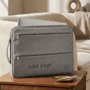 Customized 14-Inch Laptop Sleeve – Grey